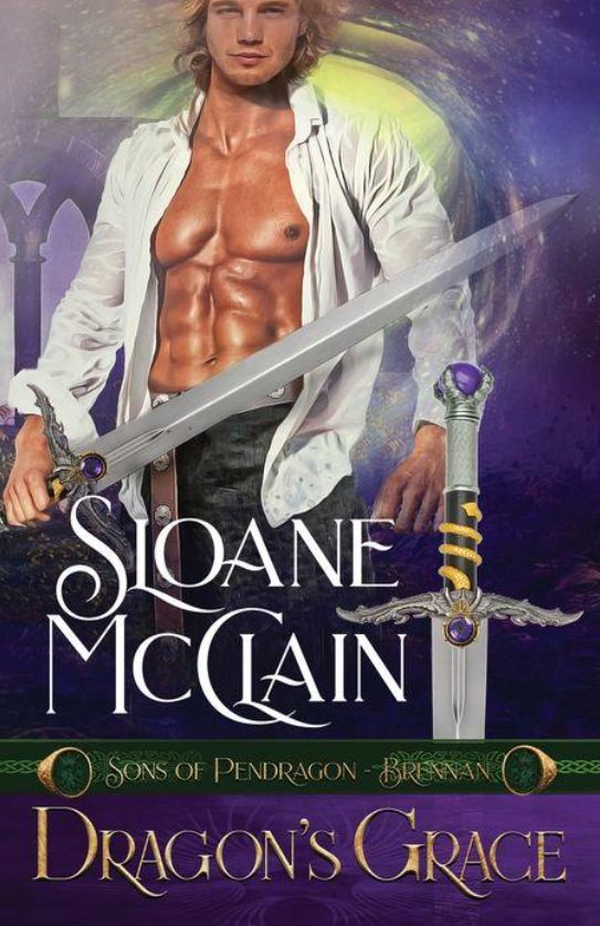 Image of cover of Sloane McClain's book, Dragon's Grace (Sons of Pendragon Book 1)